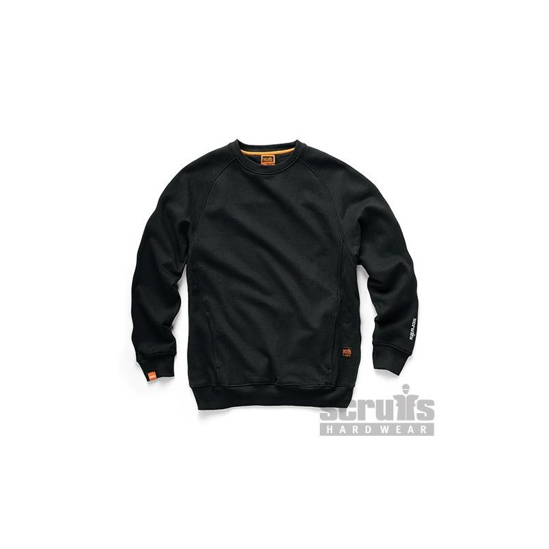 Scruffs - Sweatshirt noir Eco Worker Taille M