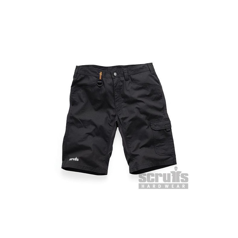 Scruffs - Short de travail noir Trade Flex Taille 44