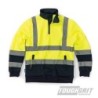 Tough Grit - Sweatshirt bicolore haute visibilité jaune/bleu marine Taille L