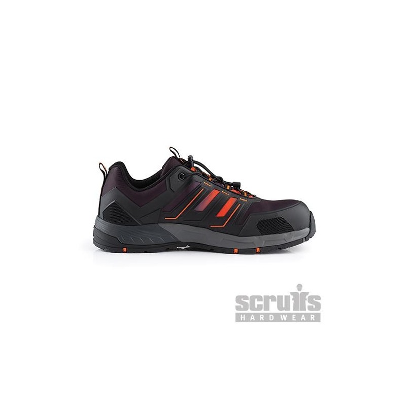 Scruffs - Baskets de sécurité noires/oranges Air Pointure 44 (10)