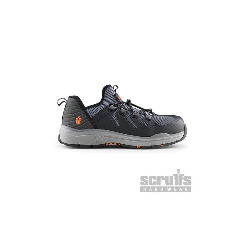 Scruffs - Baskets de sécurité noires Argon pour femmes Pointure 40 (6