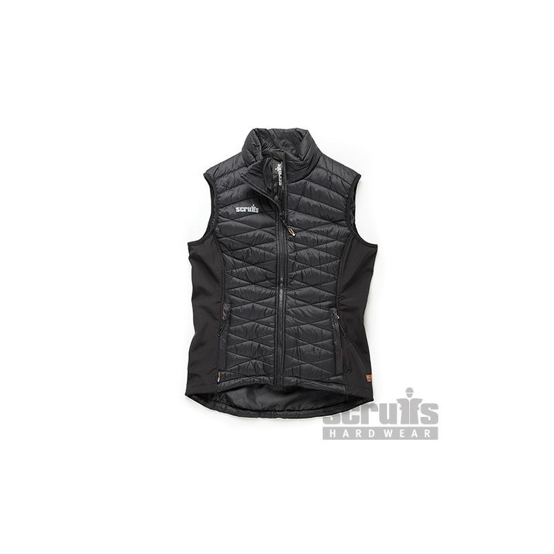 Scruffs - Gilet noire Trade pour femmes Taille 36