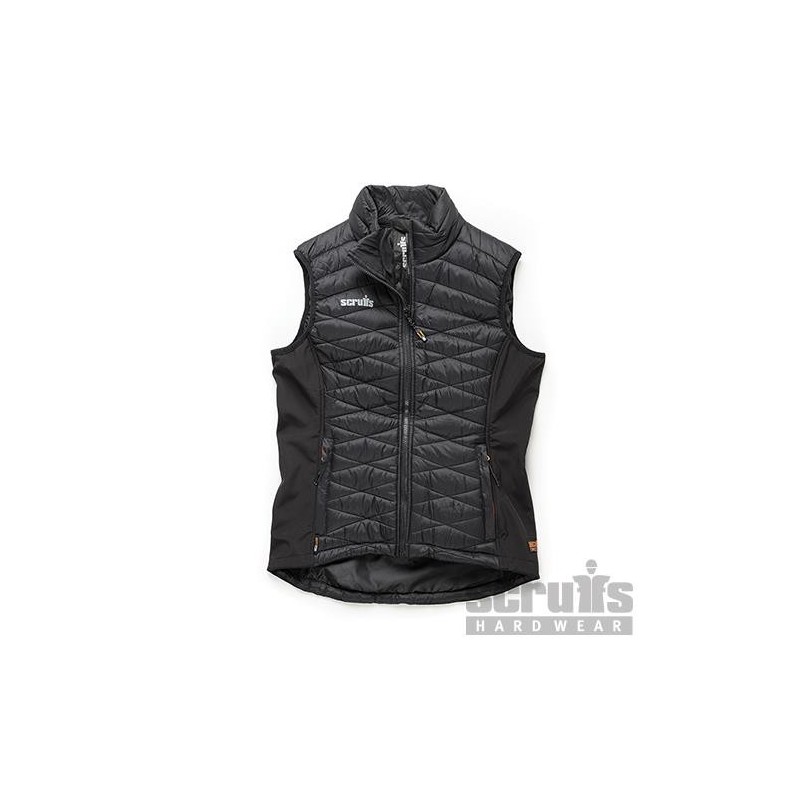 Scruffs - Gilet noire Trade pour femmes Taille 38