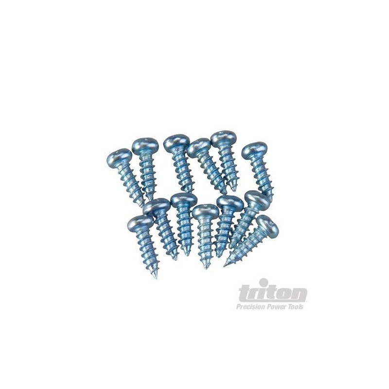 Triton - Vis à tête bombée 1/4"- 12 pcs