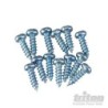 Triton - Vis à tête bombée 1/4"- 12 pcs