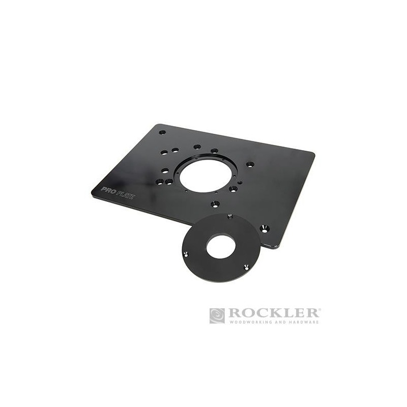 Rockler - Insert aluminium pro pour défonceuse Triton