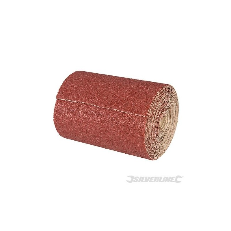 Silverline - Rouleau abrasif corindon 5 m