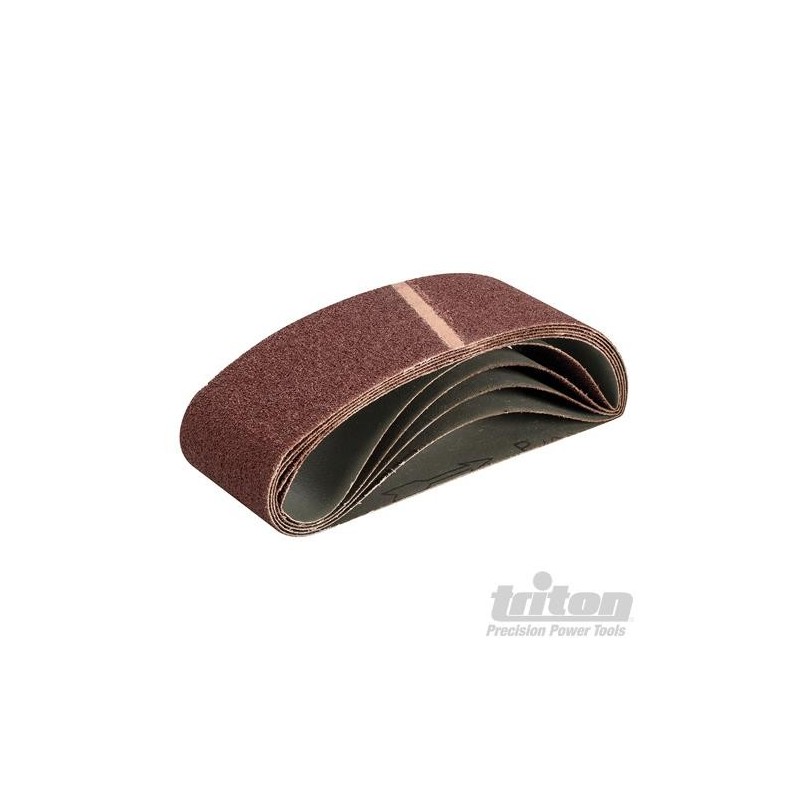 Triton - Bandes abrasives 75 x 533 mm- lot de 5