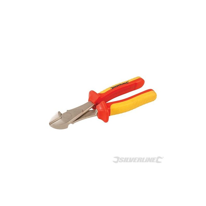 Silverline - Pince coupante de côté VDE Expert