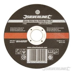 Silverline - Disque plat à...