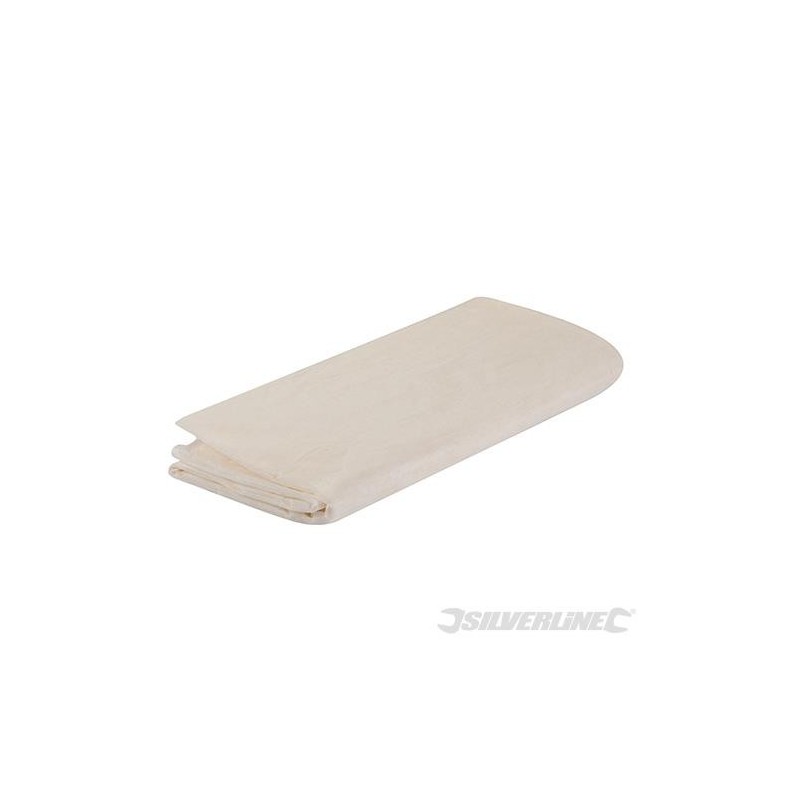 Silverline - Toile de protection en coton sergé