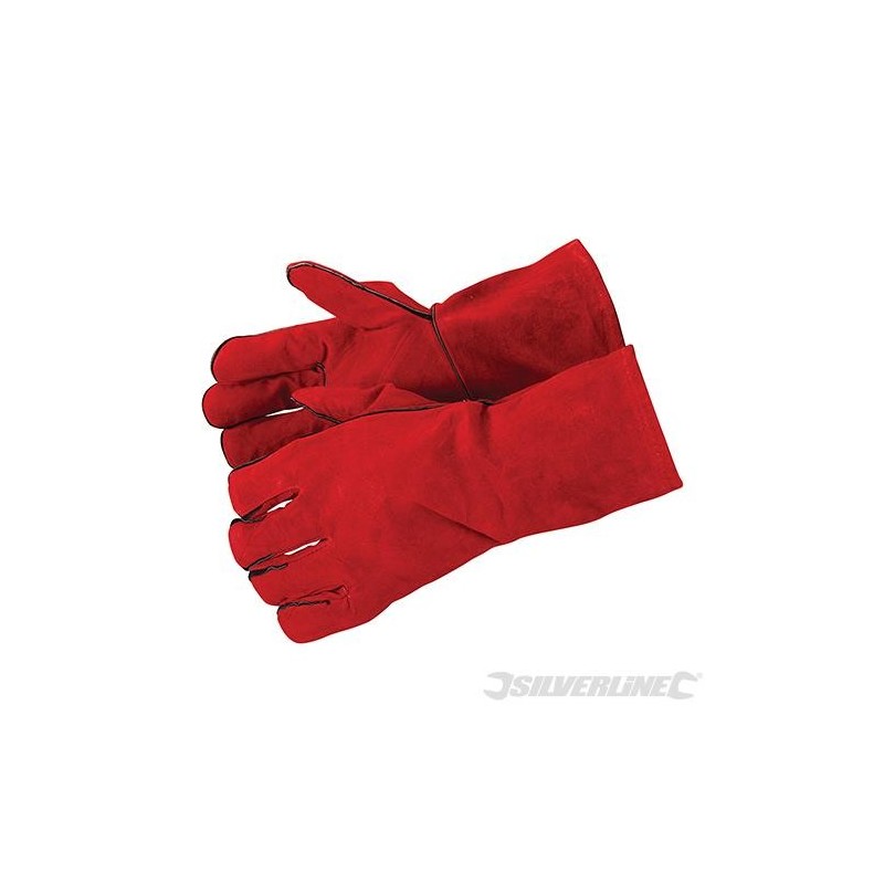 Silverline - Gants de soudeur