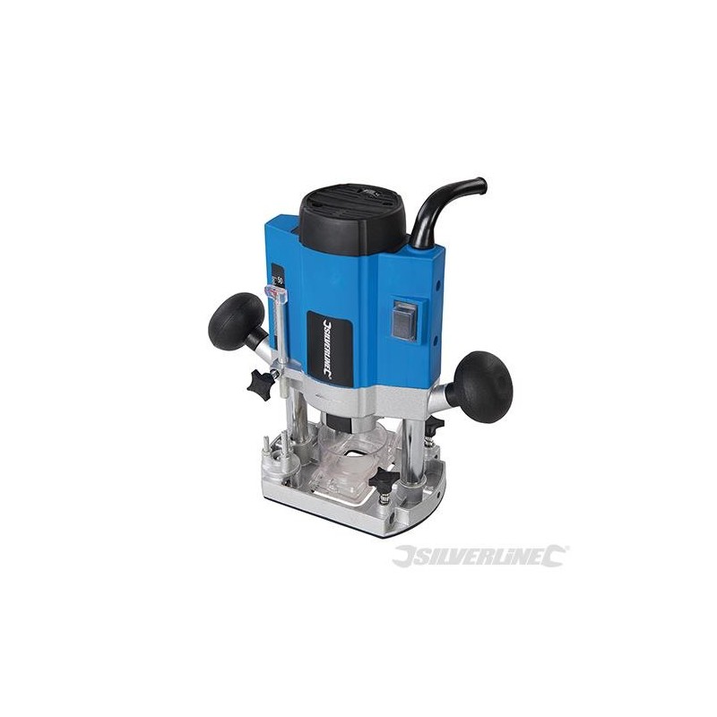 Silverline - Défonceuse plongeante 1/4"- 1 020 W