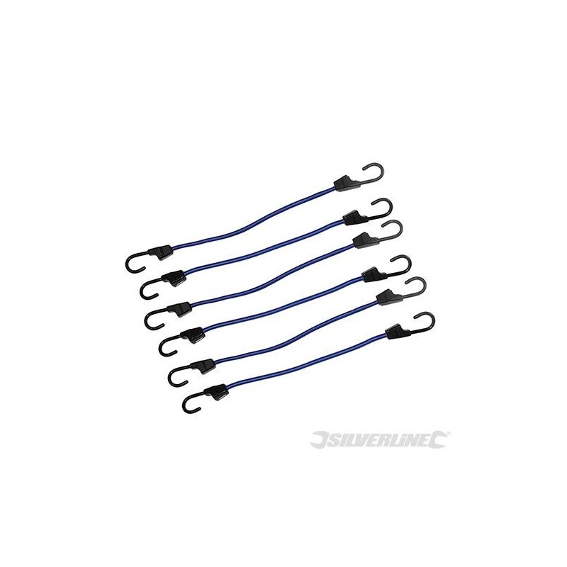 Silverline - Tendeurs- 6 pcs