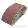 Silverline - Bandes abrasives 75 x 457 mm- 5 pcs